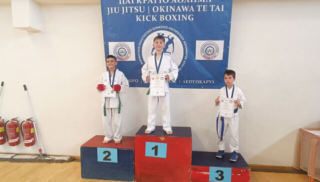 2 Χρυσά μετάλλια στο Πρωτάθλημα  Okinawa Karate για τον ΚΕΝΤΑΥΡΟ 