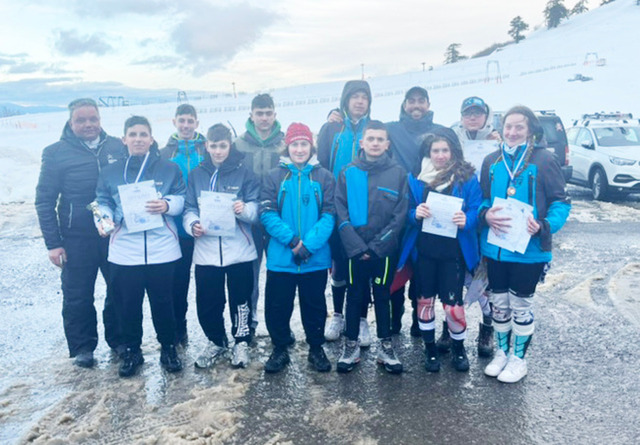 Βαλκανικό Κύπελλο Διάθλου στην  Ρουμανία. 1ο Κύπελλο Παίδων Κορασίδων Αλπικών Αγωνισμάτων