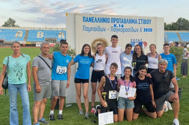 10η θέση στην γενική βαθμολογία για την ΓΕΝ στους πανελλήνιους αγώνες κ16 στην Καβάλα!