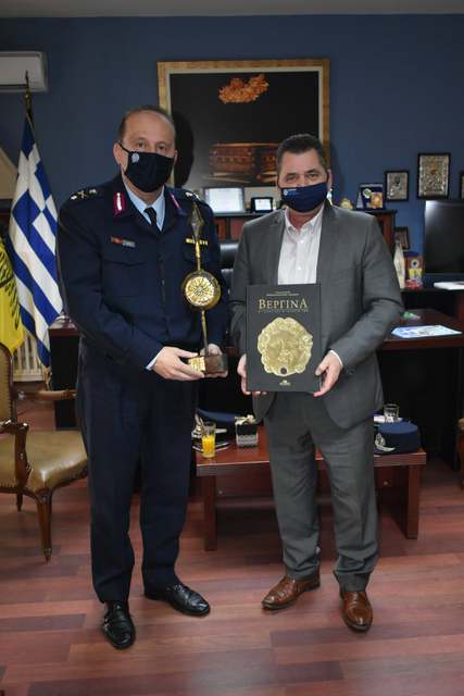 Ο νέος Άστυν. Δ/ντής Ημαθίας Γ. Αδαμίδης στον Αντιπεριφερειάρχη