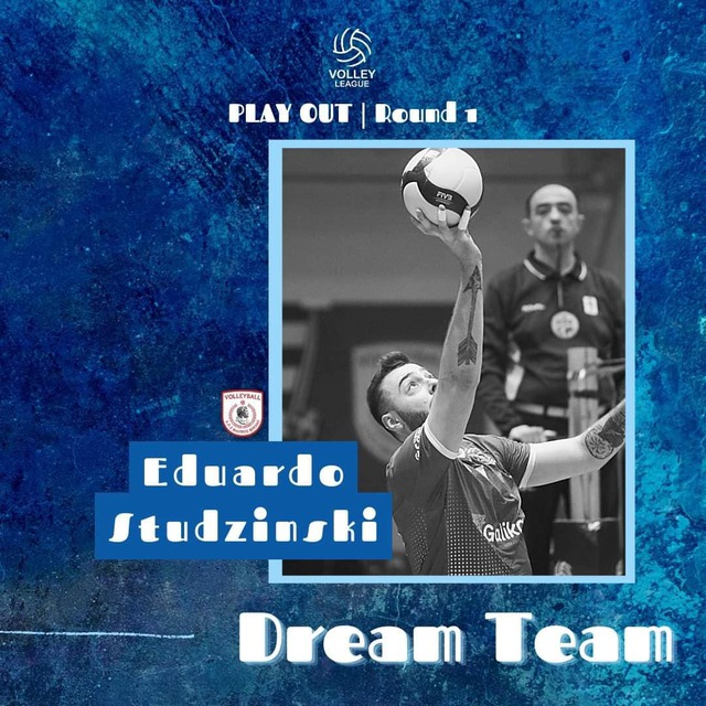 Δύο παίκτες του ΑΠΣ Φιλίππου Βέροιας στην Dream Team του Α' γύρου των πλέι άουτ της Volley League