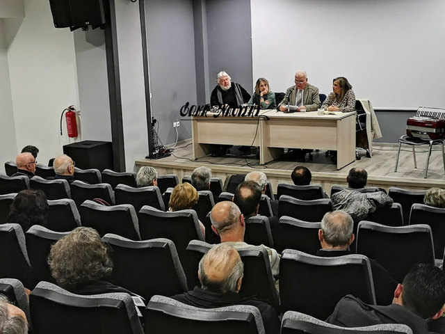 Παρουσιάστηκε το ποιοτικό μυθιστόρημα του Γιάννη Μυλωνά 'Ο Ιδομενέας Λυώμ Στην Πέμπτη Λεωφόρο' - Βίντεο