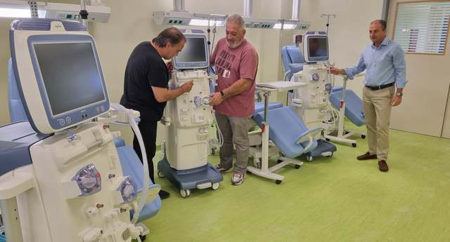 Υπερσύγχρονος εξοπλισμός για τη νέα μονάδα τεχνητού νεφρού στο Νοσοκομείο Βέροιας
