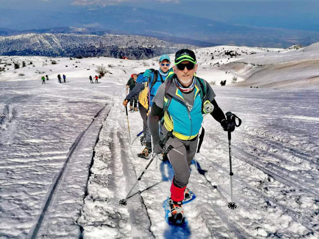 Ο Γιώργος Καισαρίδης σε διεθνή σχολή επαγγελματιών βουνού (UIMLA winter training - IML)