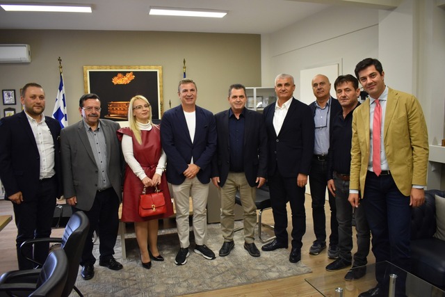 Αλβανική αντιπροσωπεία στην Ημαθία για θέματα εργατών γης