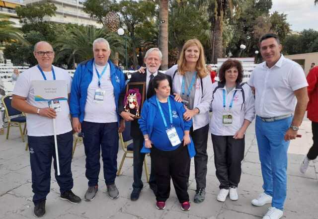 To ΚΔΑΠ-ΜΕΑ Νάουσα ςστους αγώνες, Special Olympics, που διεξάγονται στο Λουτράκι Κορινθίας 