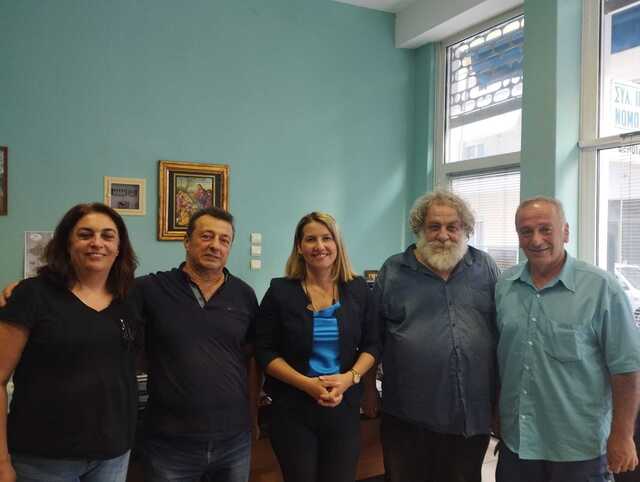 Η Συρμούλα Τζήμα στο Σύλλογο Πολυτέκνων Ημαθίας
