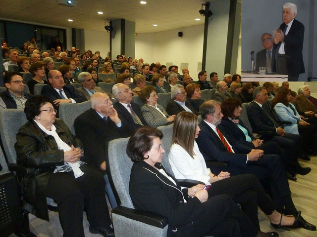 Καθηλωτική η ομιλία του κ. Αθ.Τσαυτάρη με θέμα 'Η παράδοση και ο πολιτισμός με τη ματιά της σημερινής Βιοεπιστήμης'. Βίντεο