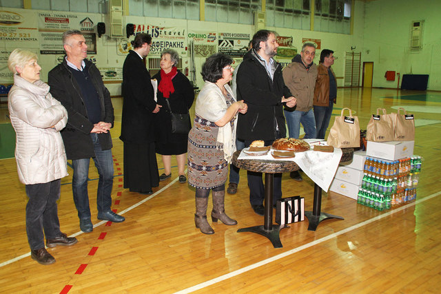 Κουτσογιάννης στη βασιλόπιτα του 'Ζαφειράκη': 'Από τη νέα περίοδο οι ομάδες μας θα αθλούνται στο νέο ανακατασκευασμένο ΔΑΚ' - Βίντεο