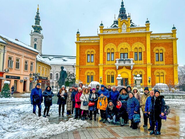Εκδρομή της Ευξέινου Λέσχης Νάουσας στο Βελιγράδι,  Νόβι Σαντ και Νις
