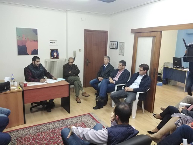 Συνάντηση του 'SOS Βέρμιο' με τον Βουλευτή κ. Χρήστο Γιαννούλη για τις ανεμογεννήτριες στο Βέρμιο