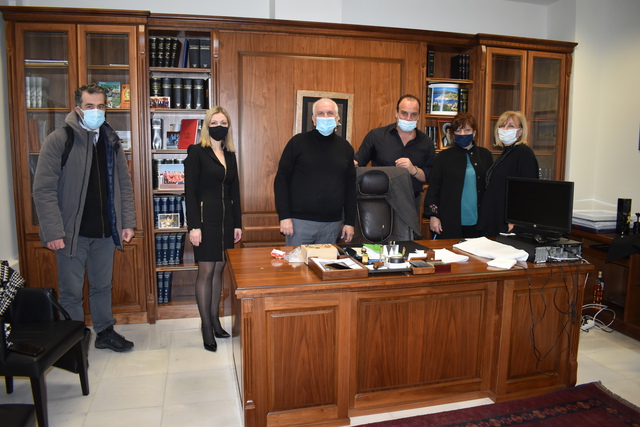Συνάντηση της βουλευτή ΣΥΡΙΖΑ-ΠΣ Ημαθίας Φρόσως Καρασαρλίδου με εκπροσώπους του Δικηγορικού Συλλόγου Βέροιας