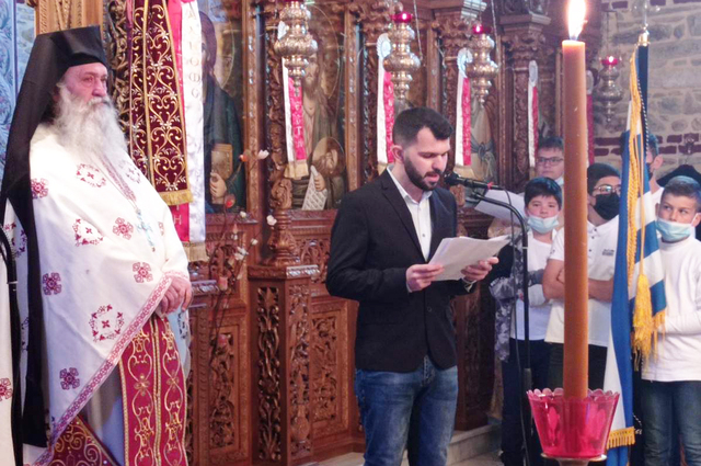 Η εξαιρετική ομιλία του Ναουσαίου εκπαιδευτικού Γιώργου Ρότζιου στο μνημόσυνο στην Κατράνιτσα