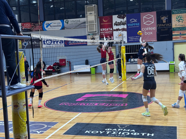 Επιβλητική νίκη των γυναικών στο βόλλεϋ επί του Ικαρου Εδεσσας με 3-0. Βίντεο