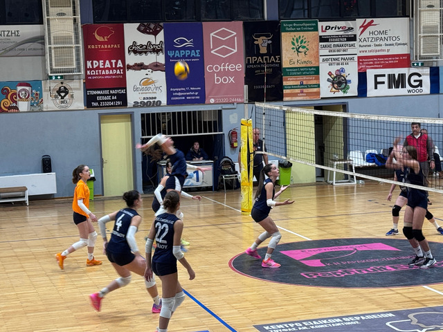 Ωραίο βόλλεϋ στο ΔΑΚ από τις γυναίκες και νίκη επί του Μεγ. Αλέξανδρου με 3-0 - Βίντεο