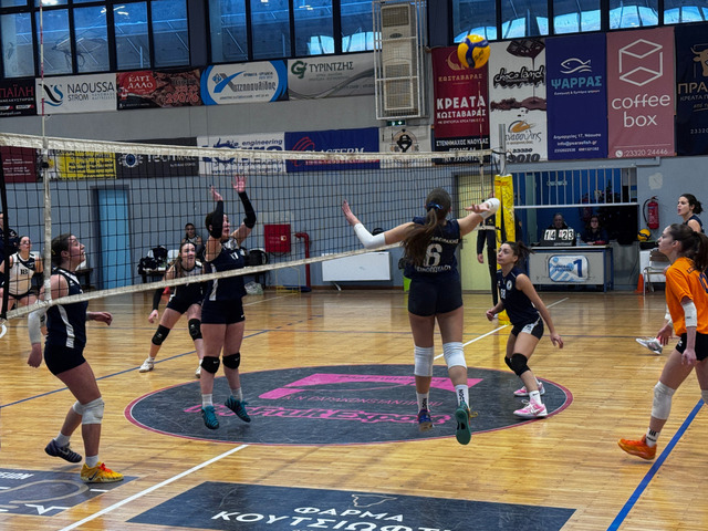 Νίκη των γυναικών στο ΔΑΚ με 3-0 επί της Κοζάνης - Βίντεο