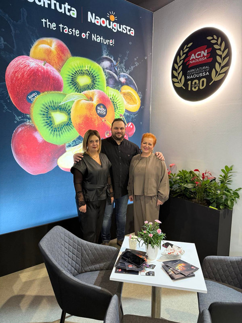 100 Χρόνια Α.Σ. Νάουσας: Δυναμική Παρουσία στη Fruit Logistica 2026