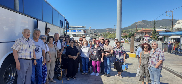 7ήμερη εκδρομή των ΚΑΠΗ Νάουσας στην Αιδηψό