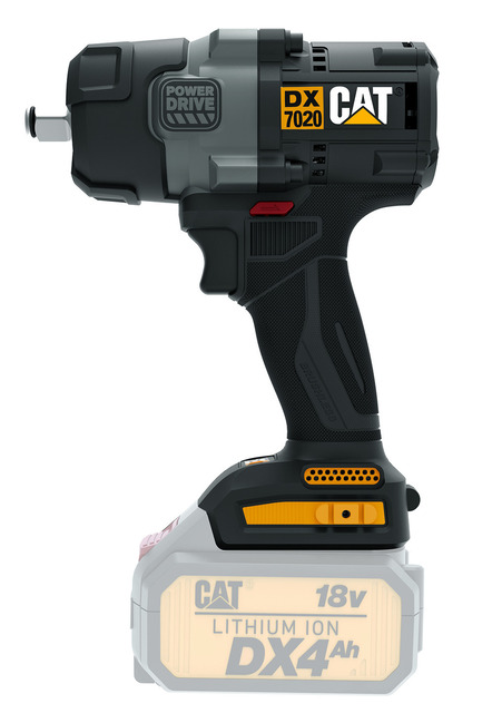 Το μπουλονόκλειδο CAT DX7020B με τάση 18V προσφέρει εξαιρετική απόδοση