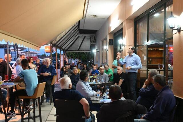 Απ. Βεσυρόπουλος: Συνεχίζουμε στο δρόμο της ανάπτυξης και της βελτίωσης του βιοτικού επιπέδου των πολιτών