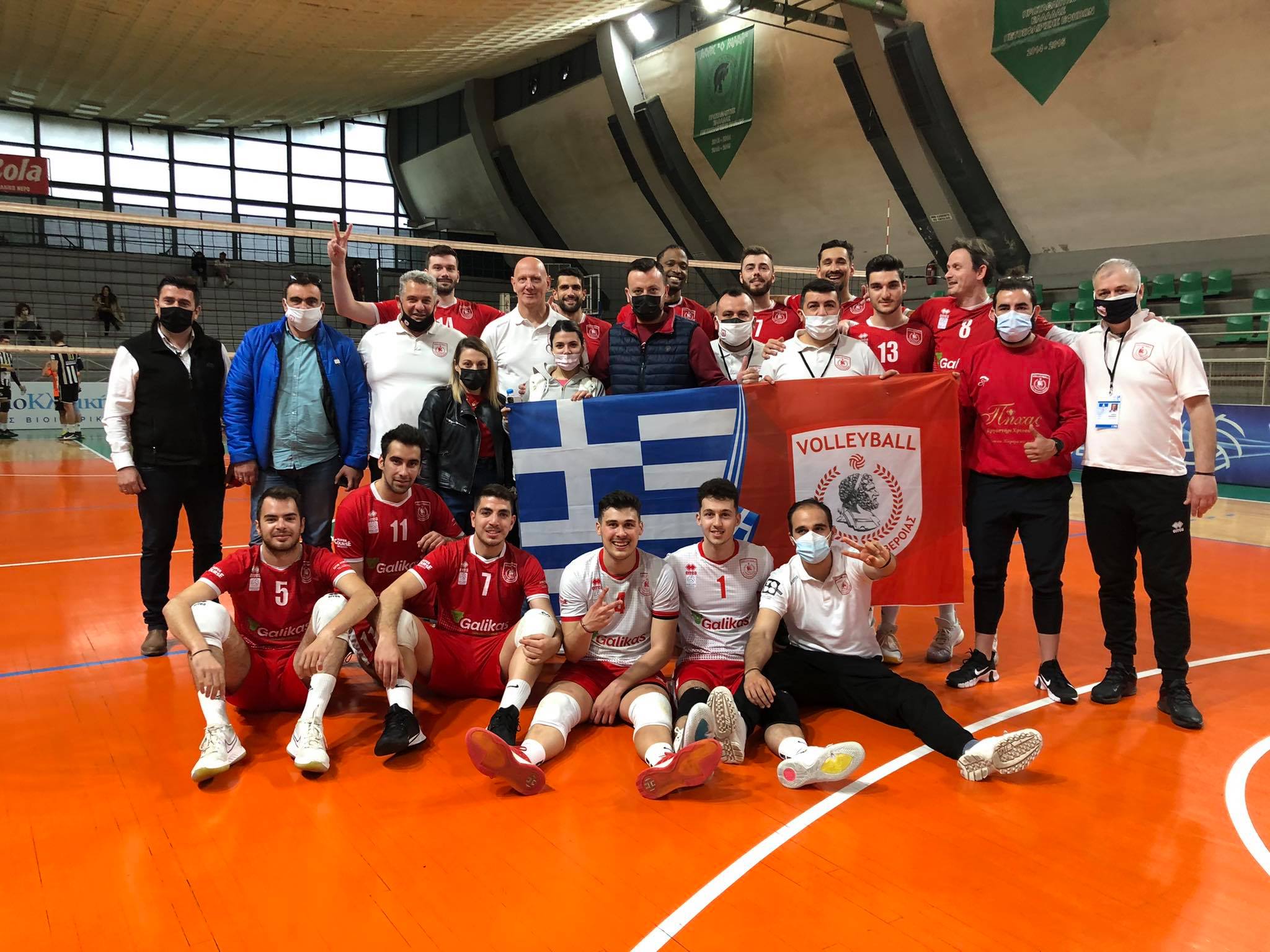 7ος στην ιστορική του παρουσία στην Volley League ο ΑΠΣ Φίλιππος Βέροιας με 3-0 επί του ΟΦΗ
