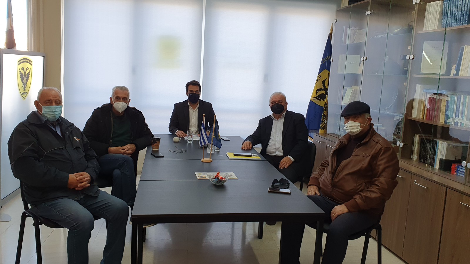 Τάσος Μπαρτζώκας: Δέσμευση για προώθηση των αιτημάτων των Αποστράτων Αξιωματικών Στρατού και Σωμάτων Ασφαλείας