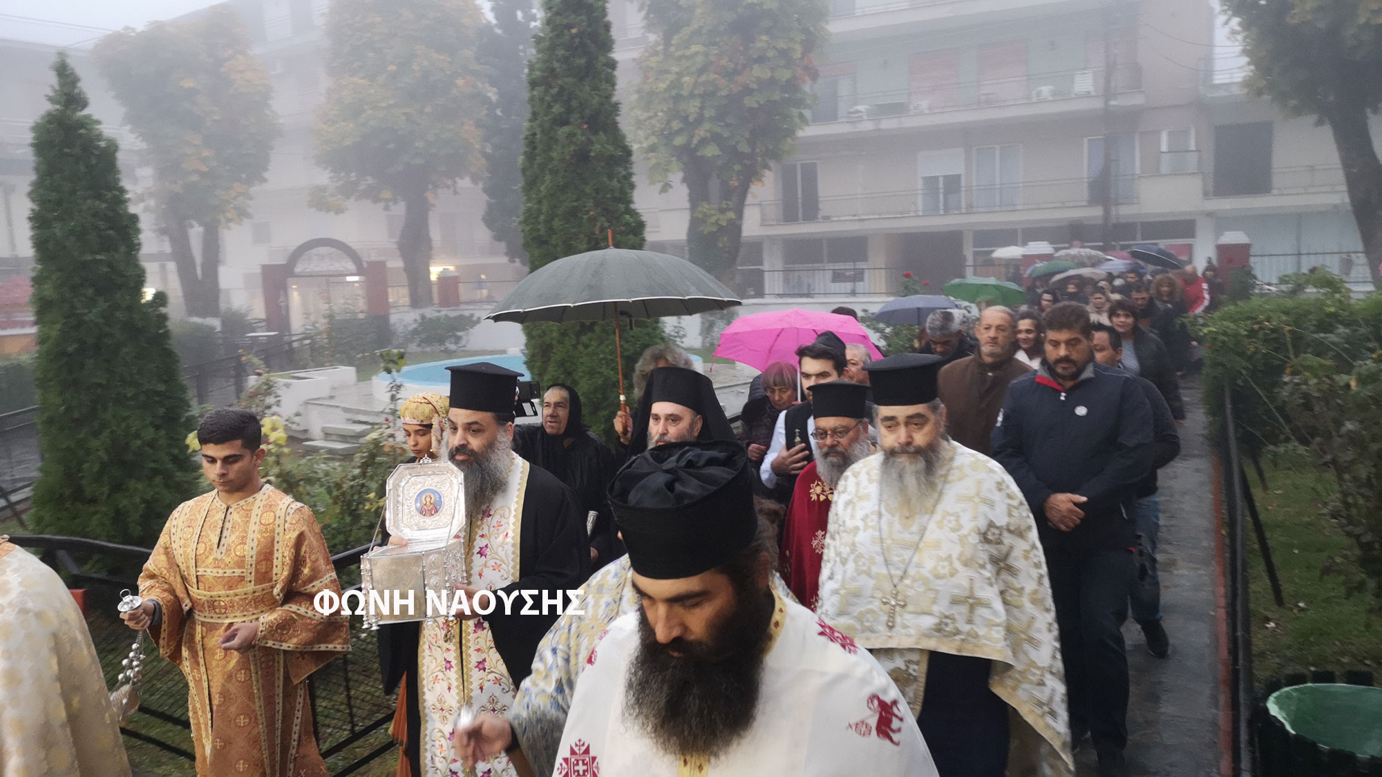 Με τη δέουσα επισημότητα η υποδοχή της Τιµίας Κάρας Αγ. Βαρβάρας στον Ι.Ν. Αγίου Γεωργίου - Βίντεο