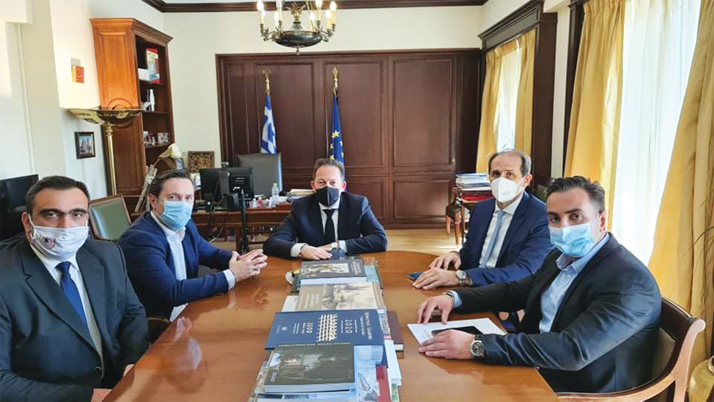Συναντήσεις Δημάρχου στην Αθήνα με τον Αν.Υπ. Εσωτερικών και τον Υφ.Οικονομικών