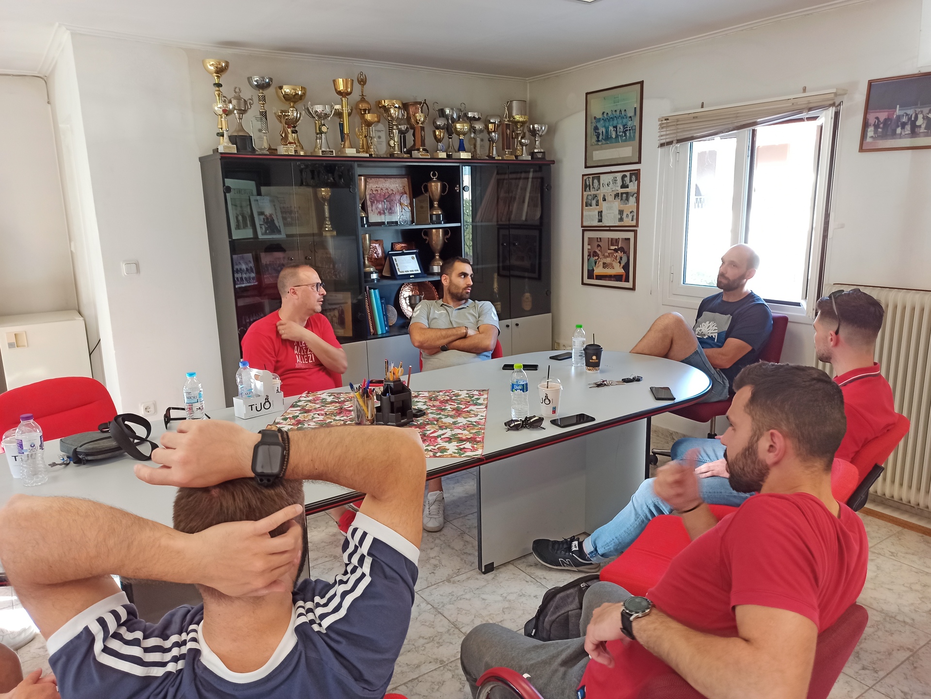 Λήξη προπονήσεων για τους άνδρες στο χάντμπωλ