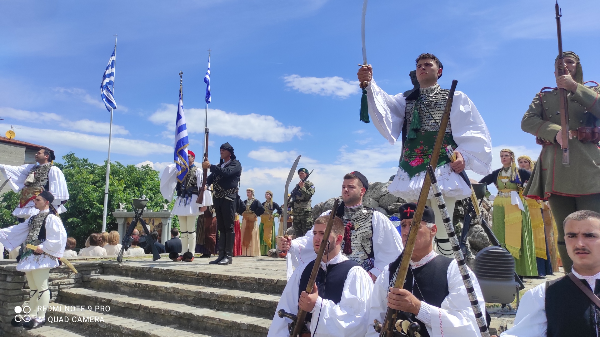 Επιμνημόσυνη δέηση, καταθεση στεφάνων, πανηγυρικός στο Χώρο Θσίας στους Στουμπάνους. Βϊντεο