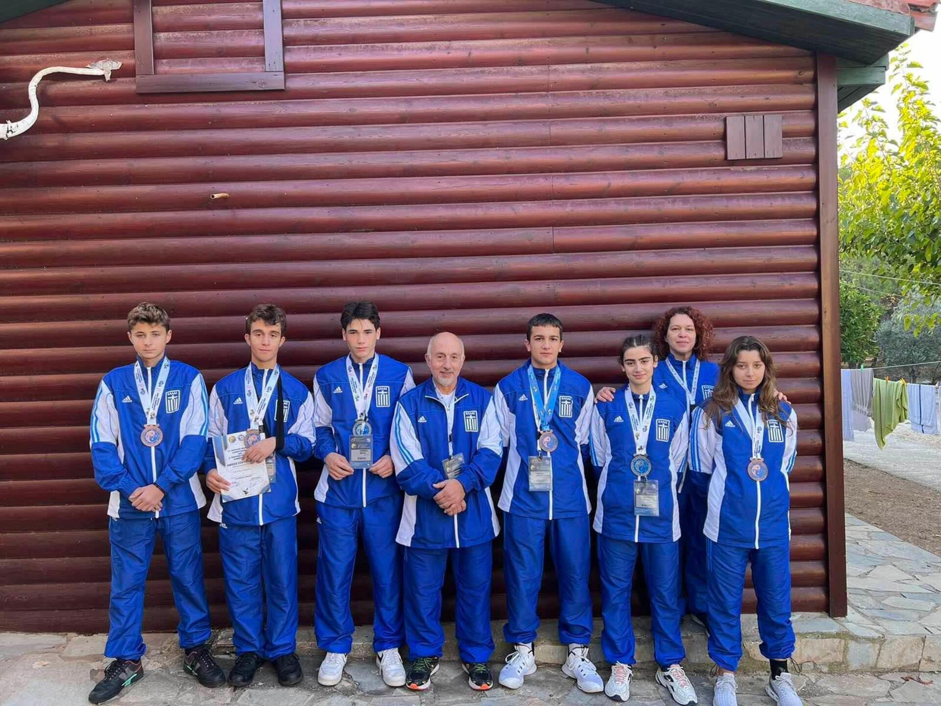 Με 6 μετάλλια από 7 αθλητές επέστρεψε από το Ευρωπαϊκό ο Σύλλογος Ασιατικών Πολεμικών Τεχνών Βέροιας και Νάουσας