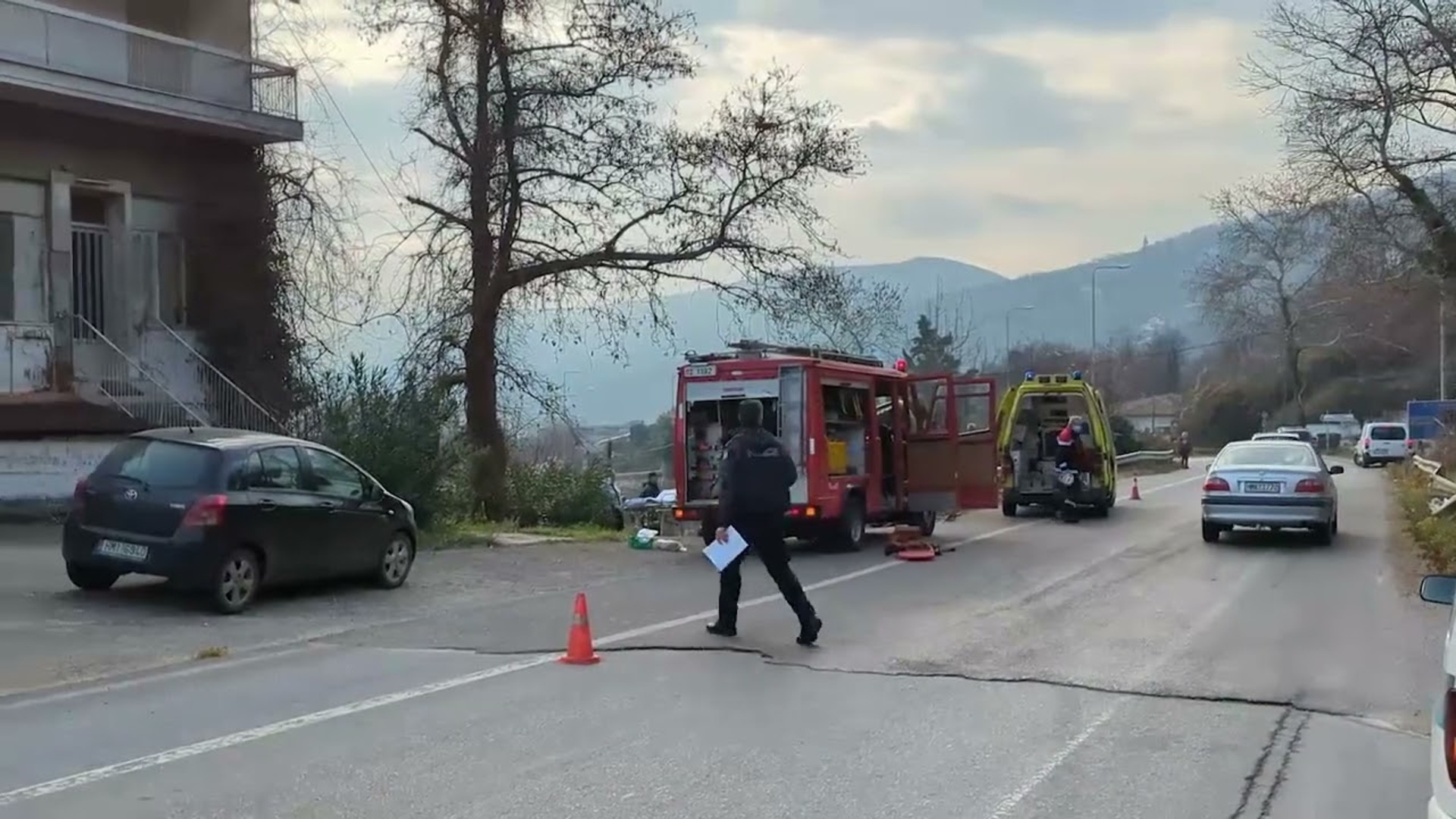 ΘΑΝΑΤΗΦΟΡΟ ΤΡΟΧΑΙΟ ΣΤΗ ΓΕΦΥΡΑ ΚΑΣΤΑΝΙΩΤΗ. ΕΧΑΣΕ ΤΗ ΖΩΗ ΤΟΥ 23ΧΡΟΝΟΣ ΑΠΟ ΤΑ ΛΕΥΚΑΔΙΑ