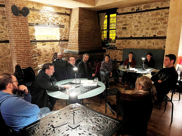 Συνάντηση εργασίας για θέματα  άρδευσης δενδροκομικών καλλιεργειών