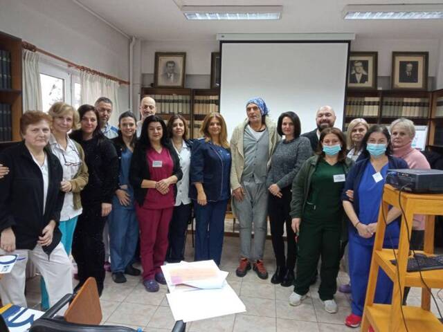 Νοσοκομείο Νάουσας: Κλινική ημερίδα στη διαχείριση των κατακλίσεων των ασθενών (τραυματικά έλκη εκ πιέσεως).