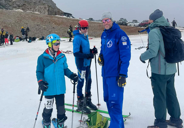 Βασίλης και Χρήστος Καισαρίδης στα μετάλλια στο Πανελλήνιο πρωτάθλημα ορειβατικού σκι στον Παρνασσό 