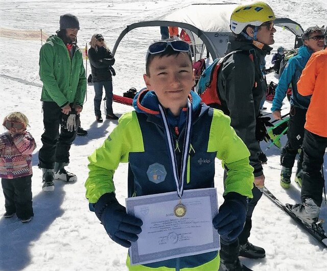 Μετάλλια στο 28ο Κύπελλο  Ορειβατικού Σκι στον Παρνασσό