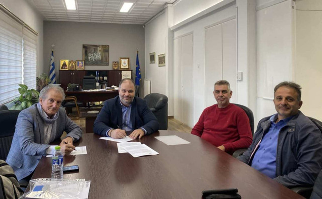 Υπογράφηκε η σύμβαση για την κατασκευή  του Καταφυγίου Αδέσποτων Ζώων Δήμου Νάουσας