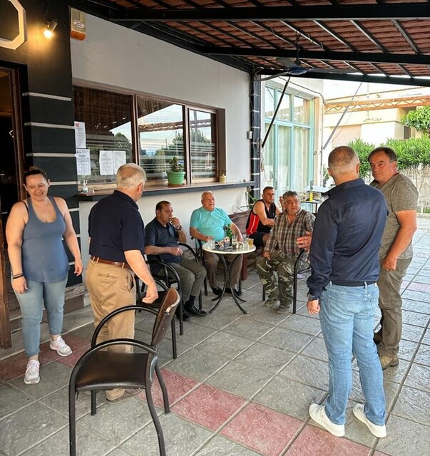 Σε Δημοτικές ενότητες του Δήμου Αλεξάνδρειας ο Λάζαρος Τσαβδαρίδης