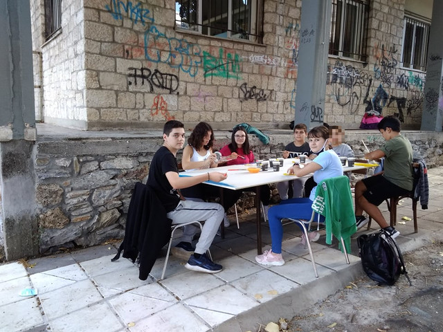 Συμμετοχή μαθητών του Λαππείου 1ου Γυμνασίου Νάουσας στο ‘Naoussa Urban Art Festival 2020’