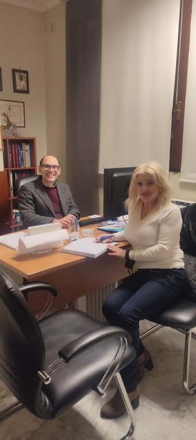 Η Εφη Μητροπούλου στους αντιδημάρχους Κοινωνικής Φροντίδας Ν. Ημαθίας 