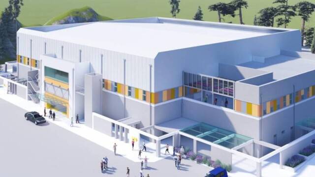 13.57 εκ. ευρώ για 'Κατασκευή κλειστού γυμναστηρίου και ανάπλασης υπαίθριου χώρου δραστηριοτήτων στην είσοδο της Βέροιας'