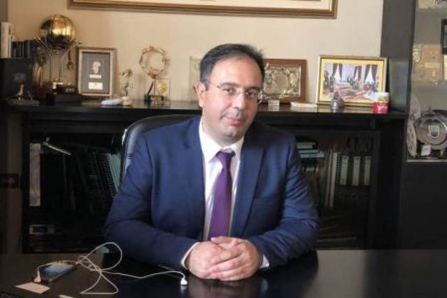 O κ. Κώστας Βοργιαζίδης, επανεξελέγη δήμαρχος Βέροιας